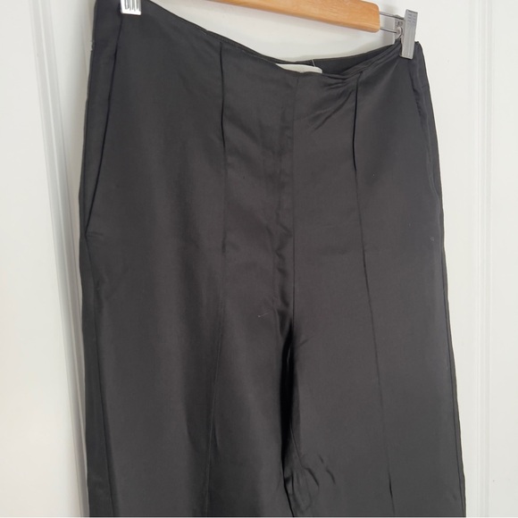MANGO BLACK PALAZZO TROUSERS  size 4 - Picture 5 of 10